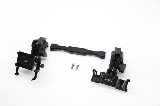 Wielomachowy uchwyt do telefonu Dash + uchwyt GoPro z aluminiową szybą przesuwną, elastyczny kąt dla Jeep Wrangler 2018-2022