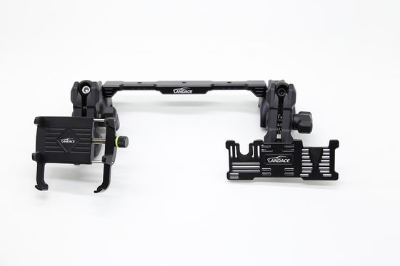 Wielomachowy uchwyt do telefonu Dash + uchwyt GoPro z aluminiową szybą przesuwną, elastyczny kąt dla Jeep Wrangler 2018-2022