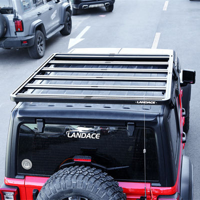 Jeep Wrangler 4 Runner Czarny dach samochodu bagażnik 1500*1425*55mm