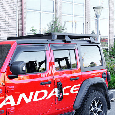 Jeep Wrangler 4 Runner Czarny dach samochodu bagażnik 1500*1425*55mm