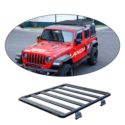Szybka i łatwa instalacja Czarny 4x4 stojak dachowy ze stopu aluminium dla Jeep Wrangler JL
