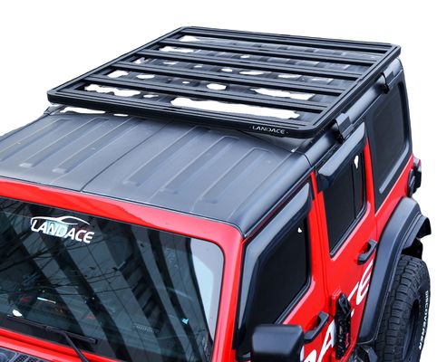 Szybka i łatwa instalacja Czarny 4x4 stojak dachowy ze stopu aluminium dla Jeep Wrangler JL