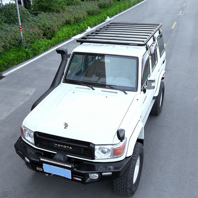 Uniwersalny 4X4 Aluminium Steel Cargo Carrier Basket Roof Rack dla SUV Jimny Fj Cruiser 4runner 1540X1425mm