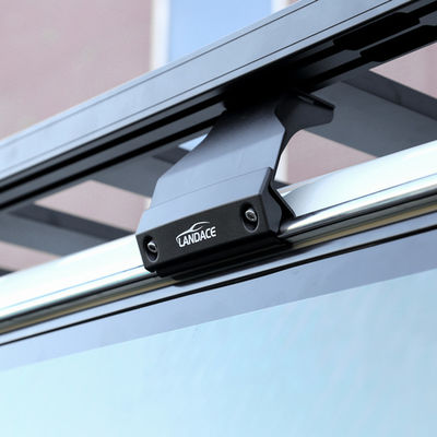 Uniwersalny 4X4 Aluminium Steel Cargo Carrier Basket Roof Rack dla SUV Jimny Fj Cruiser 4runner 1540X1425mm