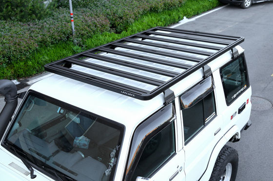 Uniwersalny 4X4 Aluminium Steel Cargo Carrier Basket Roof Rack dla SUV Jimny Fj Cruiser 4runner 1540X1425mm