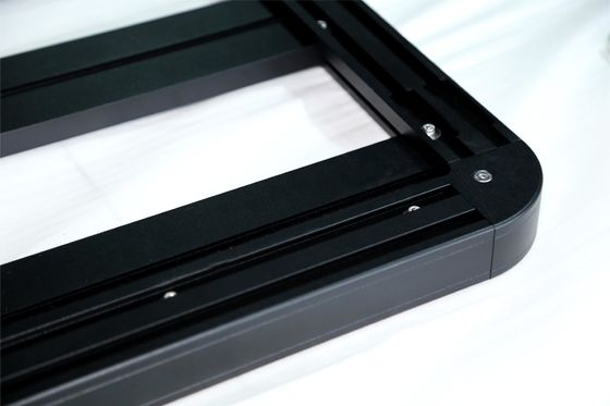 Czarne Auto Universal Steel Aluminium Alloy 4x4 Akcesoria Wymienny Podnośnik bagażu na dachu samochodu