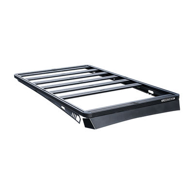 Czarne aluminium stopu dachowego stojak montaż koszyk dla 4Runner samochodu dachu off-road akcesoria